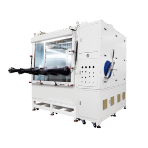 Kotak Sarung Tangan Pengelasan Ultra-Clean Custom Glove Box Dual-Chamber untuk Pengelasan Laser